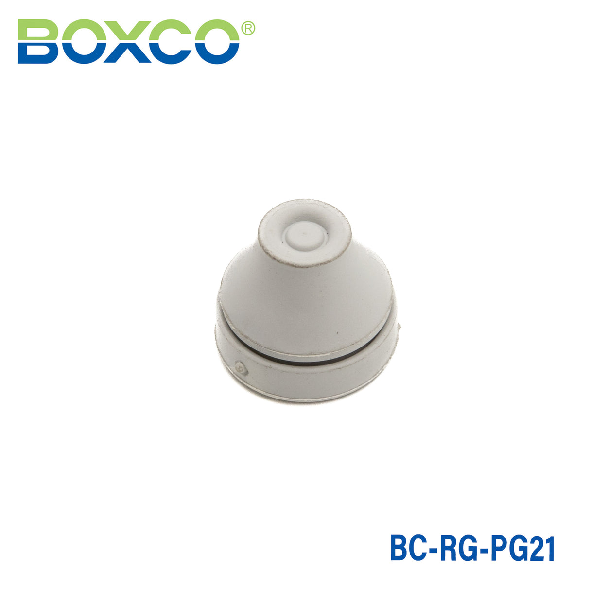 Boxco BC-RG-PG21 Rubber Cable Gland Grommet 29 mm Hole Ivory